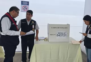Fiscalía detecta irregularidades en algunas mesas electorales