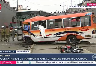 Fiscalía investiga accidente en Plaza Dos de Mayo: tres muertos