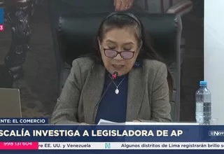 Fiscalía abre investigación a congresista Hilda Portero por presunto cohecho 