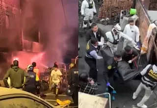 Fiscalía investiga a seis sospechosos de incendio que dejó 10 muertos en La Victoria