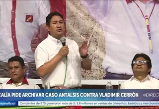 Fiscalía pide archivar el caso Antalsis para Vladimir Cerrón