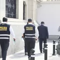 Fiscalía anticorrupción ingresa a Palacio de Gobierno