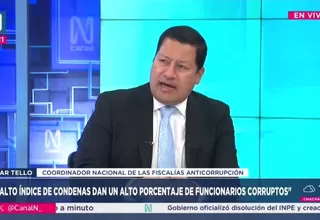 Fiscalías Anticorrupción reportan 1.994 condenados por corrupción en 2025, entre ellos alcaldes y policías