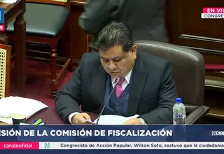 Fiscalización investigaría auto presidencial