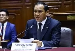 Flavio Cruz: Cronograma electoral debe cumplirse sin cambios
