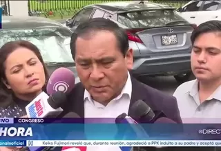 Flavio Cruz pidió al Gobierno descartar de manera contundente un eventual indulto a Pedro Castillo