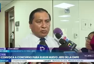 Flavio Cruz sobre elección del jefe de ONPE: Debe tener perfil técnico y transparente