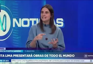 Florencia Portocarrero destaca feria Pinta Lima: Activará circuito cultural en la capital