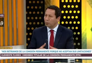 Flores: Los hechos de ayer en la Comisión Permanente fueron una payasada