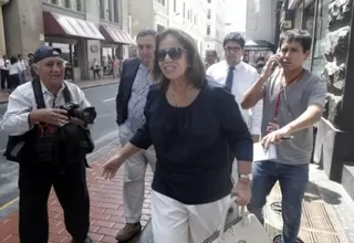 Lourdes Flores Nano declaró que desconoce aportes de Odebrecht a la campaña de 2006