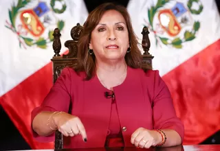 Formalizan investigación preparatoria contra Dina Boluarte por lavado de activos