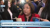 Foronda hará denuncia ante Fiscalía por suplantación de voto en elección del TC - Noticias de Elena Iparraguirre