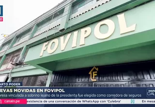 Fovipol: Beneficio a empresa vinculada a sobrino de la presidenta