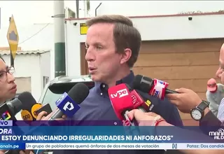 Francis Allison: “Hay que ser un buen demócrata” y respetar los resultados electorales