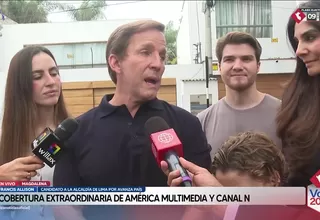 Francis Allison: “Que vayan a votar, que voten con el corazón”