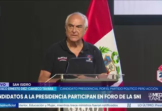 Francisco Diez-Canseco propone Consejo Nacional de Moral Pública