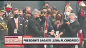 Francisco Sagasti entregó banda presidencial en la entrada del Congreso - Noticias de francisco-petrozzi