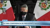 Francisco Sagasti: "Wilson Barrantes no integra comisión de transferencia del Mindef" - Noticias de mindef