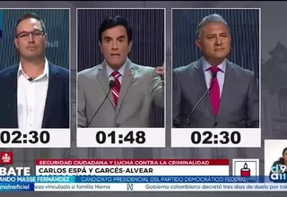 Frases y propuestas marcaron segundo debate presidencial