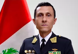 Fredy López asumirá jefatura de la PNP el 16 de setiembre