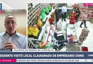 Fuad Khoury pide a Fiscalía investigar reuniones no oficiales del presidente Jerí