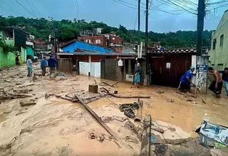 Fuerte temporal en Brasil deja hasta el momento 19 muertos y 228 personas afectadas