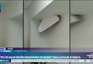 Fuertes lluvias en Ayabaca aíslan 80 caseríos, inundan centro de salud y dejan tres fallecidos en Piura