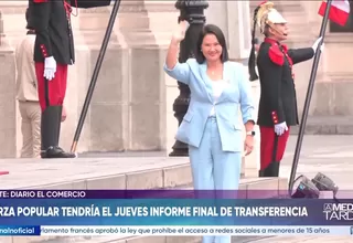 Fuerza Popular tendría el jueves informe final de transferencia