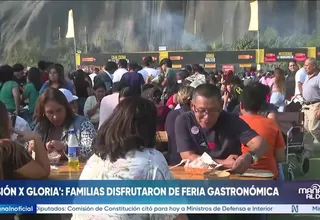 "Fusión x Gloria" cerró con gran convocatoria y el sabor de la costa, sierra y selva