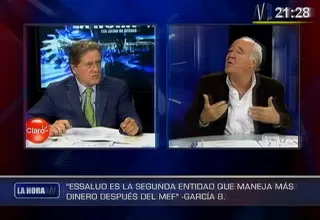 G. Belaúnde: Essalud es la segunda entidad que maneja más dinero después del MEF