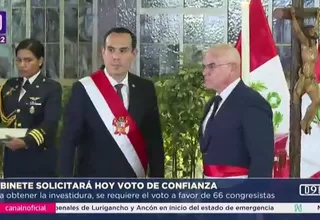 Gabinete Álvarez pide hoy el voto de confianza ante el Congreso