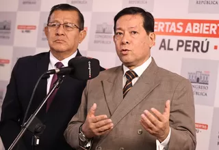 Gabinete de Eduardo Arana pedirá voto de confianza el 12 de junio