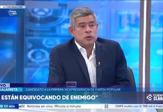 Luis Galarreta: "Las irregularidades son serias y deben determinarse responsabilidades penales"