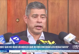 Galarreta espera que marchas no sean para desconocer resultados