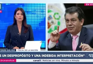 Gálvez: Espinoza no puede asumir sin orden de la JNJ