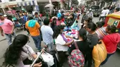 Gamarra: ambulantes aseguran que Municipalidad les cobra por ocupar las calles - Noticias de comerciantes-informales