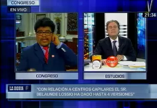 Gamarra: La conclusión de la comisión MBL no tiene ningún asidero