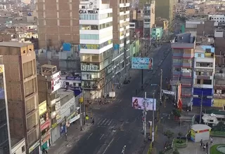 Gamarra: drone muestra cómo luce ahora el emporio comercial