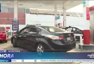 Gasolinas superan los S/20 por escasez de gas natural vehicular