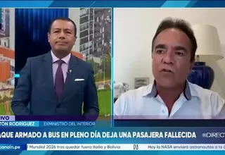 Exministro Gastón Rodríguez señala fallas del sistema tras crimen en bus en Puente Piedra