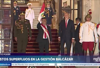 Los gastos superfluos en la gestión de Balcázar