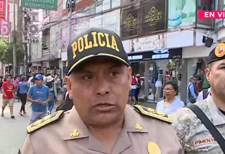 General Monroy condena todo acto irregular o ilegal en operativo