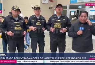 General PNP confirma negligencia de seguridad en hospital de Ica por secuestro de recién nacido