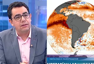 Fenómeno El Niño: geólogo Valderrama advierte que verano 2026-2027 impactará más