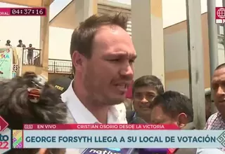 George Forsyth: Falta de respeto manchar una fiesta democrática mostrando votos y nombrando partidos