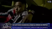 Gerald Oropeza: capturan a sujeto vinculado con el atentado a su Porsche - Noticias de gerald-oropeza