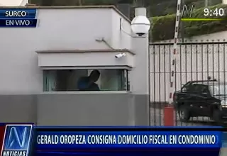 Oropeza fijó como domicilio fiscal un condominio donde hay una residencia británica