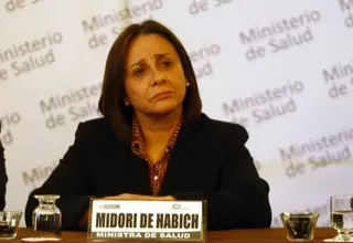 Así fue la gestión de Midori de Habich al frente del Ministerio de Salud 