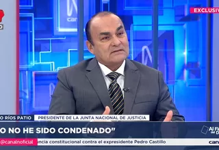 Gino Ríos afirma que no renunciará a la JNJ