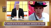 Giro Gálvez: "Veo con buenos ojos las propuestas políticas cristianas, yo soy católico" - Noticias de ciro-galvez